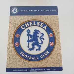 2022 Chelsea FC Iconic Crest Wooden Puzzle + Stamford Bridge Puzzle Set New